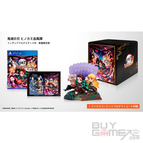 Ps4 Demon Slayer Kimetsu No Yaiba Hinokami Keppuutan Jap Limited