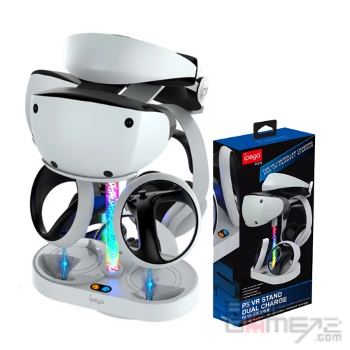 PS5) PS VR2 LED發光磁力吸附多功能充電支架(iPEGA) 香港版