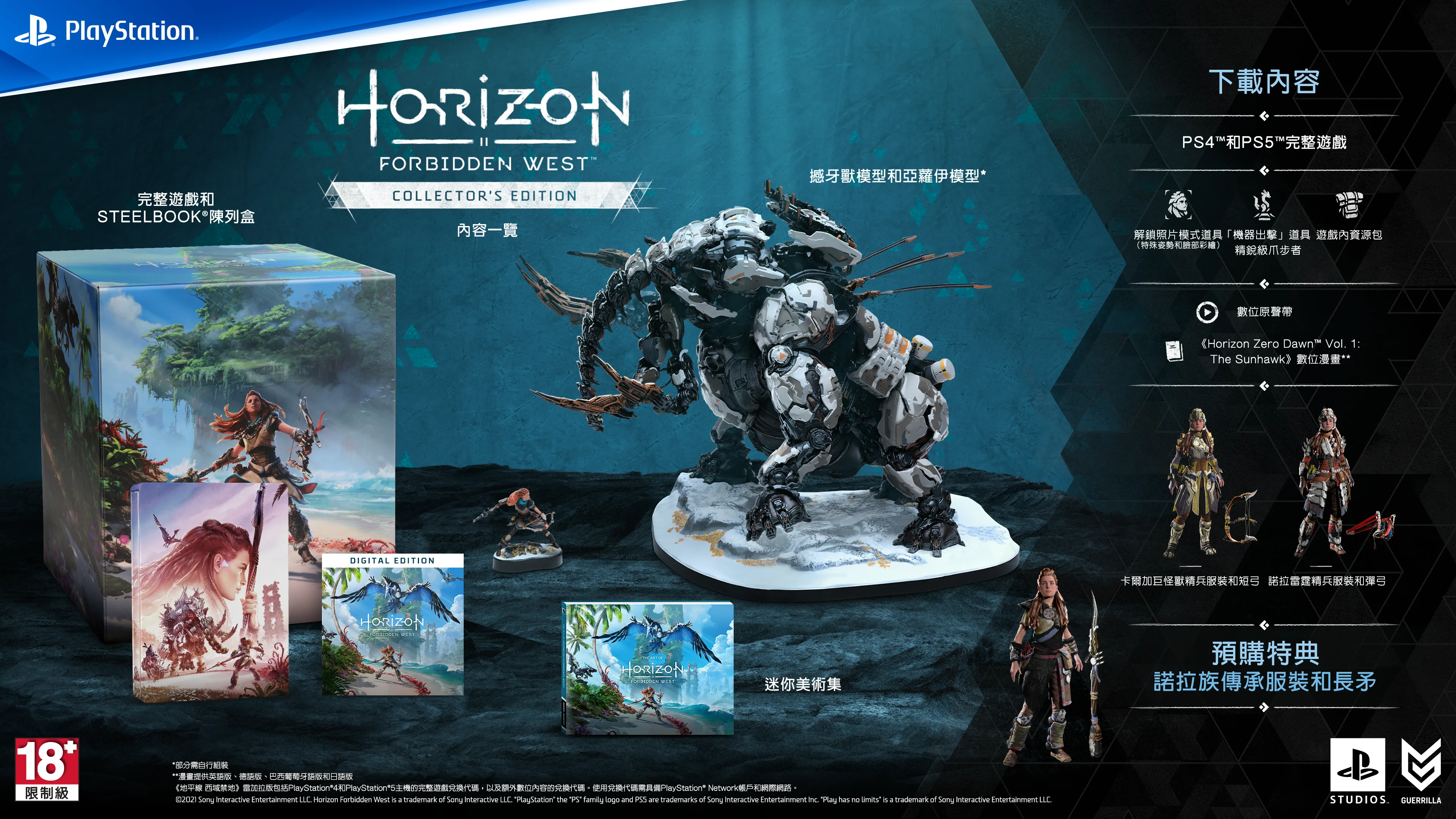 PS5) Horizon Forbidden West (Collector's) HK Limited